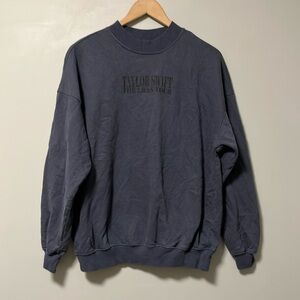 Taylor Swift The Eras Tour Blue Gray Sweatshirt